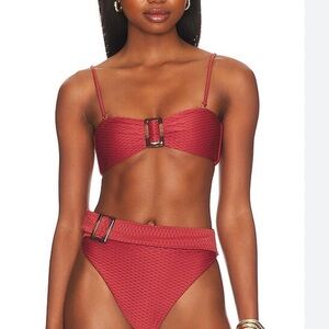 Tularosa Celine top (M) and bottom (XS) in rust